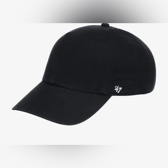 '47 Black Classic Clean Up Baseball Cap Unisex - Picture 1 of 4